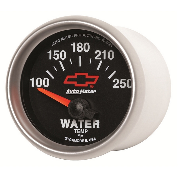 2-1/16" WATER TEMPERATURE, 100-250 F, GM BLACK